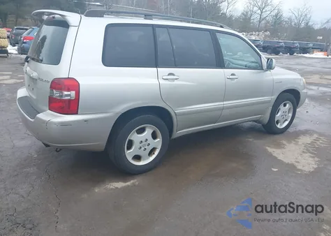 2006 Toyota Highlander Limited V6 из США, поврежденный, VIN JTEEP21A860159535